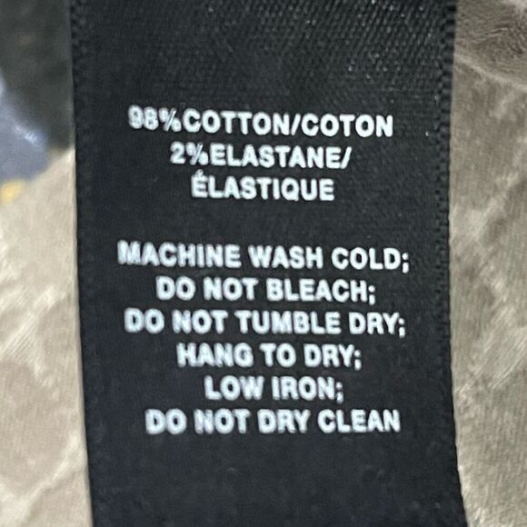 Lafayette 148 New York Print Jeans - Picture 5 of 6